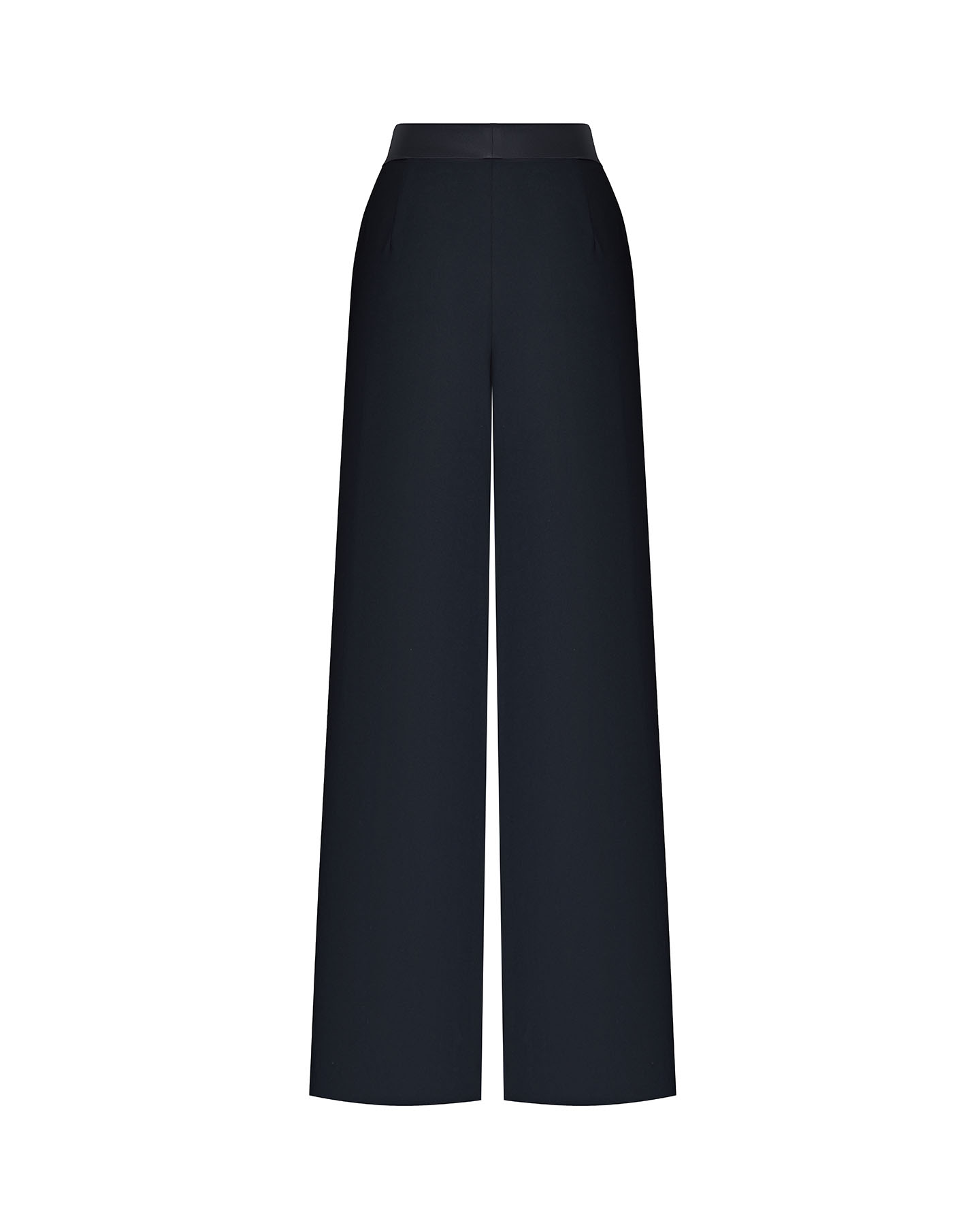 Black straight cut pants