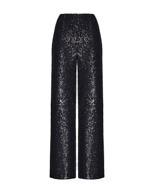Sequined trousers