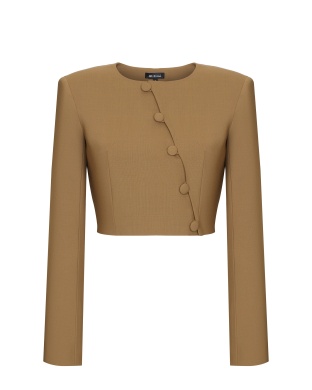 Jacket top with buttons