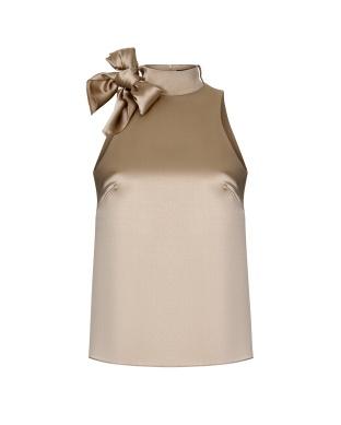 Beige halter top
