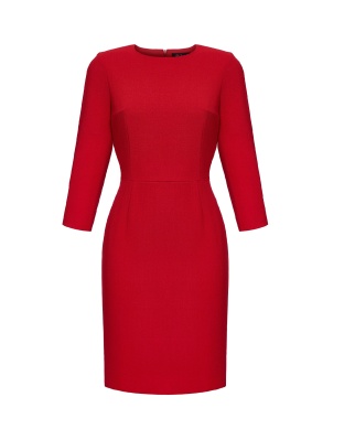 Classic red dress